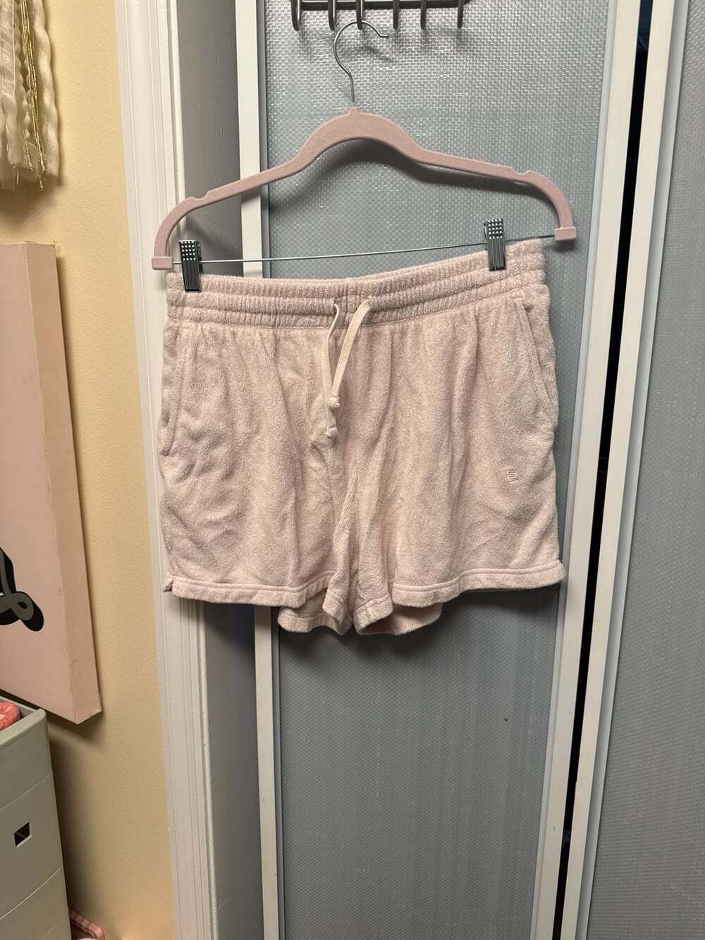 Everlane The Terry Short in Pink Size Medium